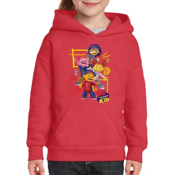 Playful Sid the Science Kid Squad - Fun Learning Graphic Youth's Hoodie