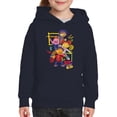 thumbnail image 1 of Playful Sid the Science Kid Squad - Fun Learning Graphic Youth's Hoodie, 1 of 4