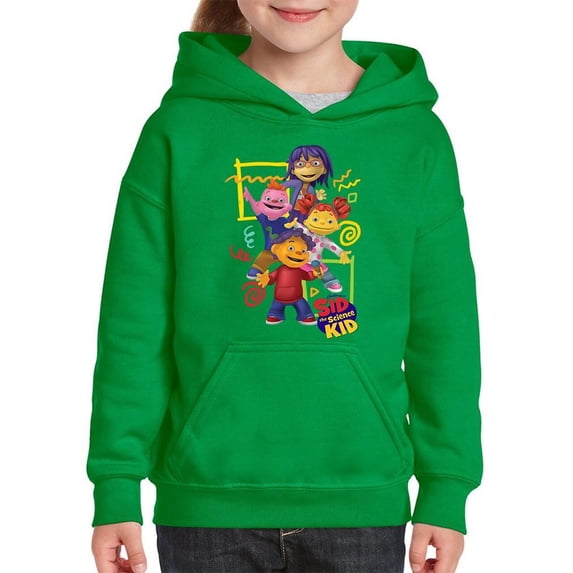 Playful Sid the Science Kid Squad - Fun Learning Graphic Youth's Hoodie