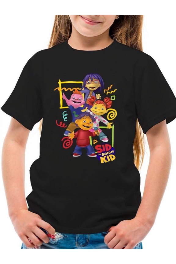 Playful Sid the Science Kid Squad - Fun Learning Graphic Youth's T-shirt