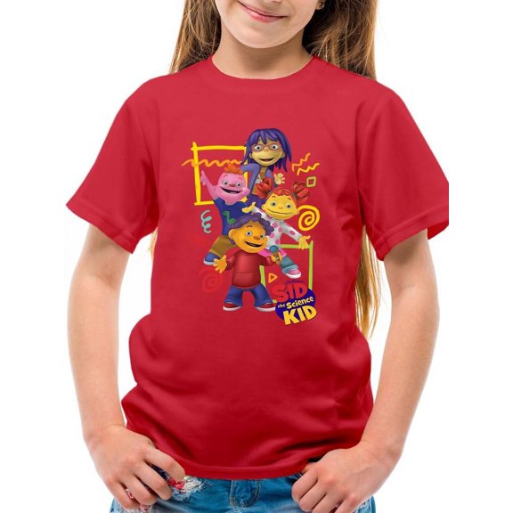 Playful Sid the Science Kid Squad - Fun Learning Graphic Youth's T-shirt