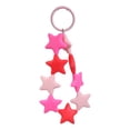 thumbnail image 1 of Playful Silicone Star Key Chain Hangings for Children's Rooms and Study Areas, 1 of 8