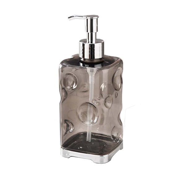 Playful Swiss Cheese Soap Dispenser, Refillable 420ml Pump Bottle for Bathroom, Kitchen, Lotion & Shampoo