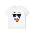thumbnail image 1 of Playful Tongue Out Face T-Shirt with Cool Shades, 1 of 11