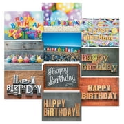 Current Playful Type Birthday Greeting Cards Value Pack - 20 Count, 5" x 7"