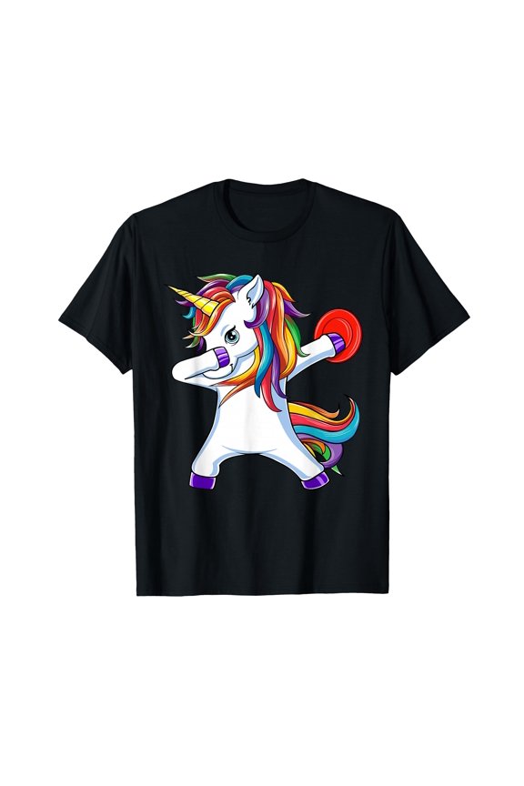 Playful Unicorn Dabbing T-Shirt for Fun and Unique Style