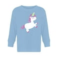 thumbnail image 1 of Playful Unicorn Long Sleeve Toddler -Image by Shutterstock,  3 Toddler, 1 of 4