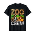 thumbnail image 1 of Playful Zoo Crew Leopard Safari Animal Keeper T-Shirt for Fun Group Matching Adventures, 1 of 5