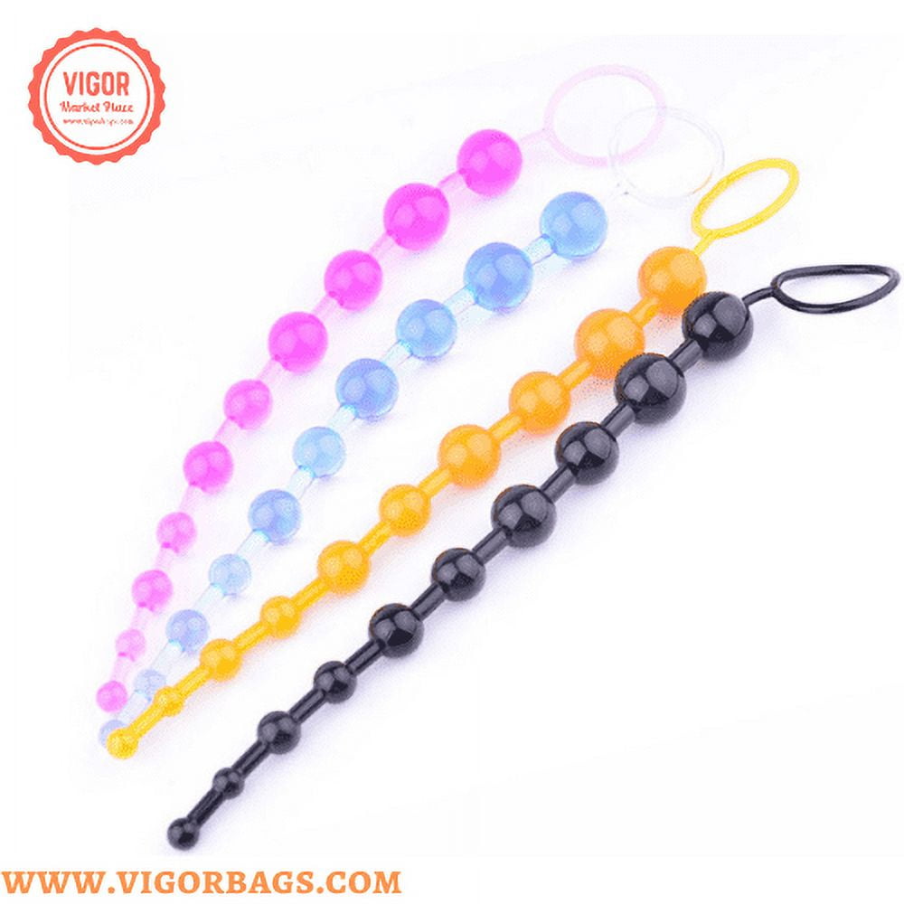 Soft Rubber Anal Beads – Love Plugs