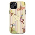 thumbnail image 1 of Playful curious Monkey “You’re My Star” Phone Case, Cute Retro Ice Cream & Surfing Design Protective Cover for iPhone 16 15 14 13 12 11 Pro Max Plus Mini, 1 of 6