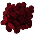 thumbnail image 1 of Playfully Ever After Cardinal Red Craft Felt Circles (1 Inch - 100pc), 1 of 5