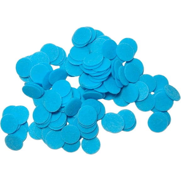 Playfully Ever After Light Blue Stiff Felt Circle (1.5 inch - 94pc)