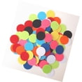 thumbnail image 1 of Playfully Ever After Mixed Color Assortment Felt Circle Stickers (1 inch - 100pc), 1 of 5