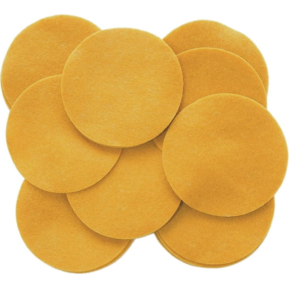 Playfully Ever After Mustard Yellow Craft Felt Circles (3 Inch - 30pc)