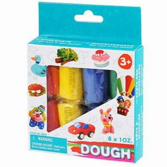 Playgo 8 x 1 Oz Dough Pack Each In A Polybag
