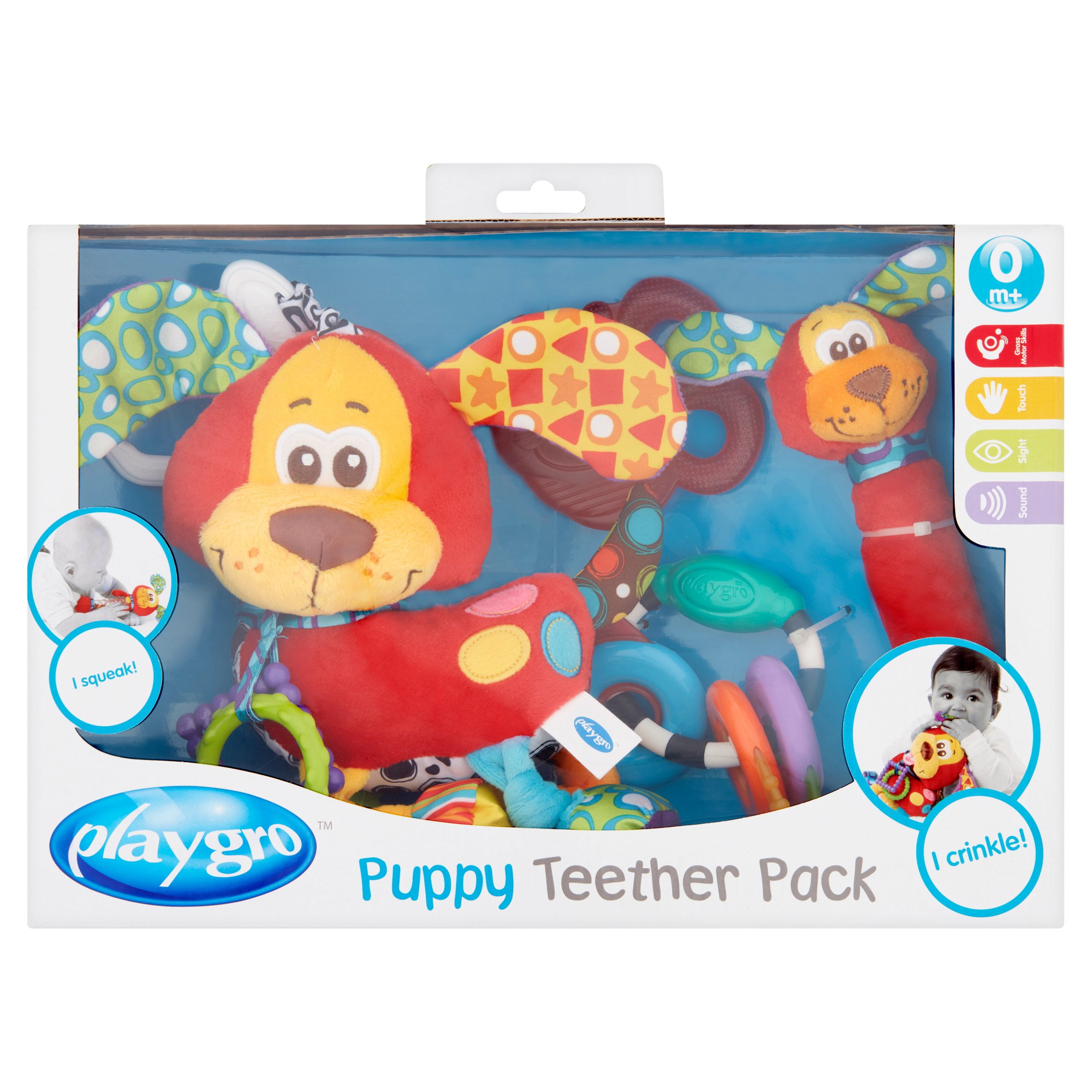 Playgro Puppy Teether Pack 0m Walmart
