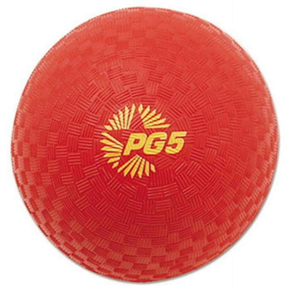 Playground Ball, 5'' Diameter, Red
