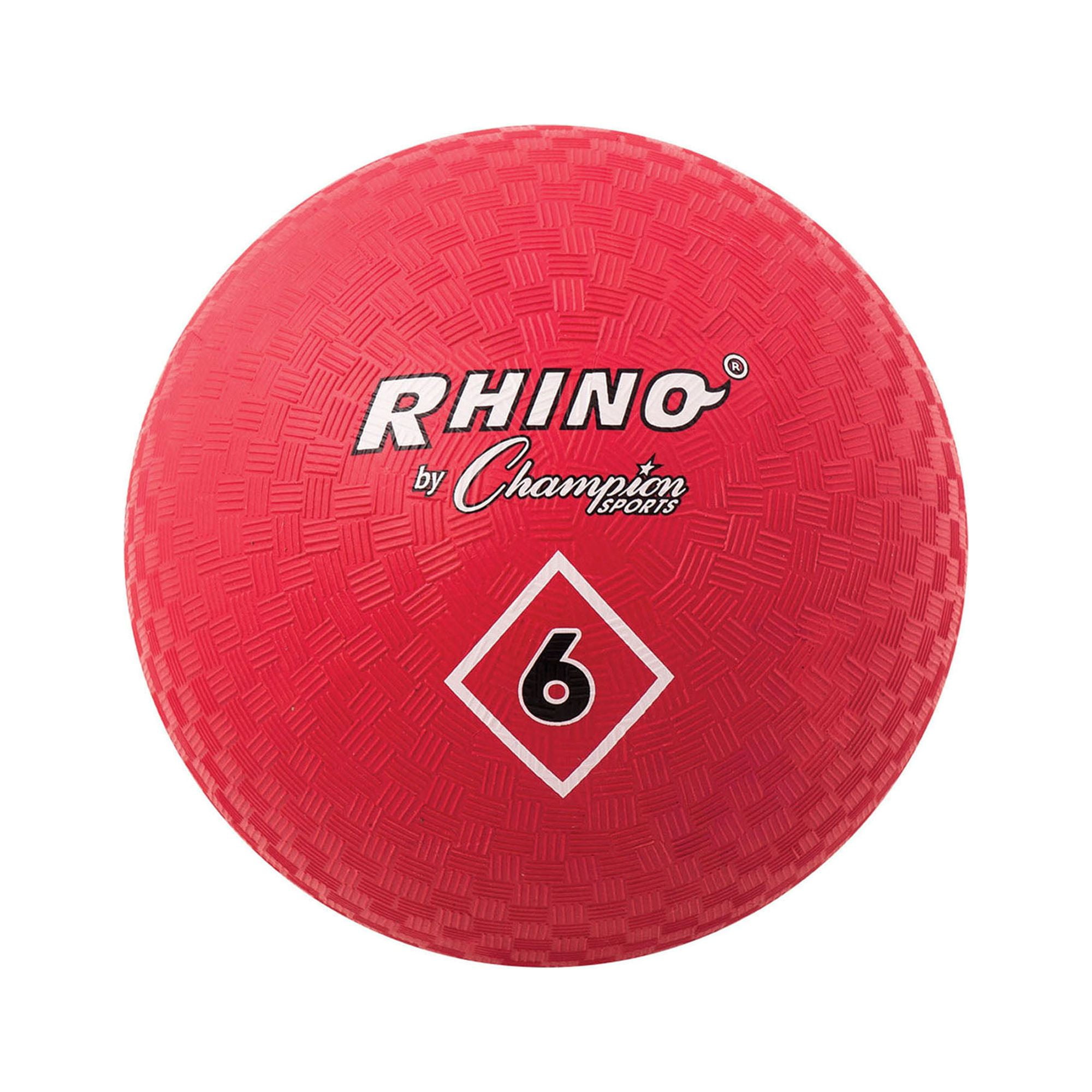 Playground Ball 6", Red, Pack of 4 - Walmart.com