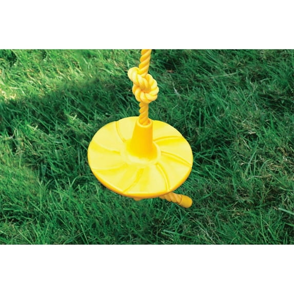 Playground One Disk Swing - Yellow