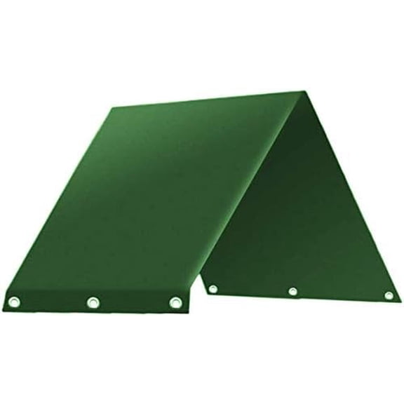 Playground Replacement Canopy, 43" x 90" Outdoor Swingset Shade Kids Playground Roof Canopy Waterproof Cover Snow Proof Tent Replacement Tarp Sunshade (Green-43 * 90")$$Garden & Patio