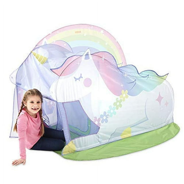 Playhut® Unicorn Hut PopUp Play Tent Easy PopUp and Fold Down with