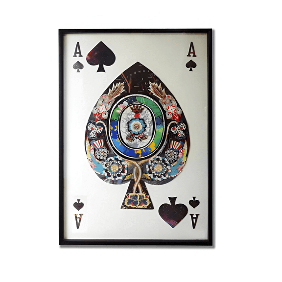 Playing Card Ace of Spade