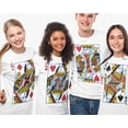thumbnail image 1 of Playing Card Costume TShirt Group Halloween Costume Shirt, 1 of 2