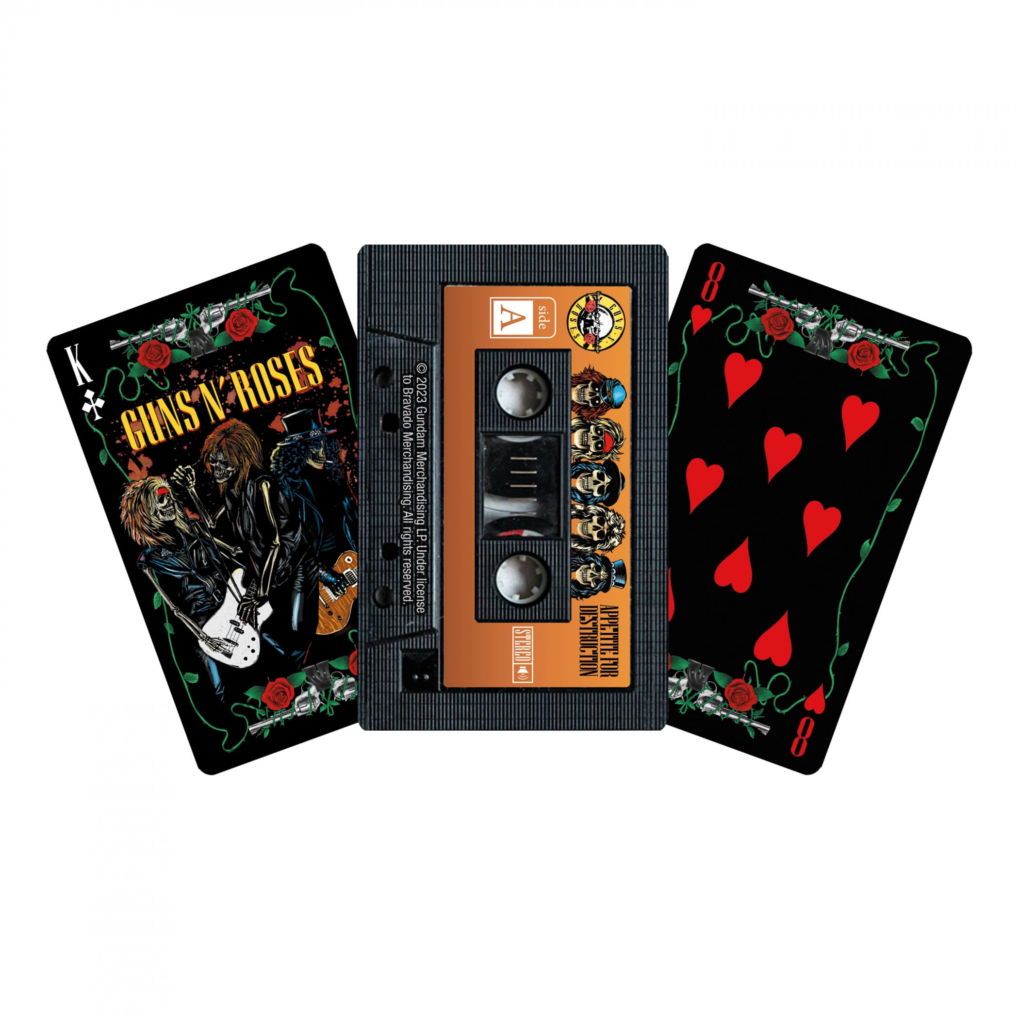 Playing Card - Guns N' Roses Cassette Case CAS007 - Walmart.com