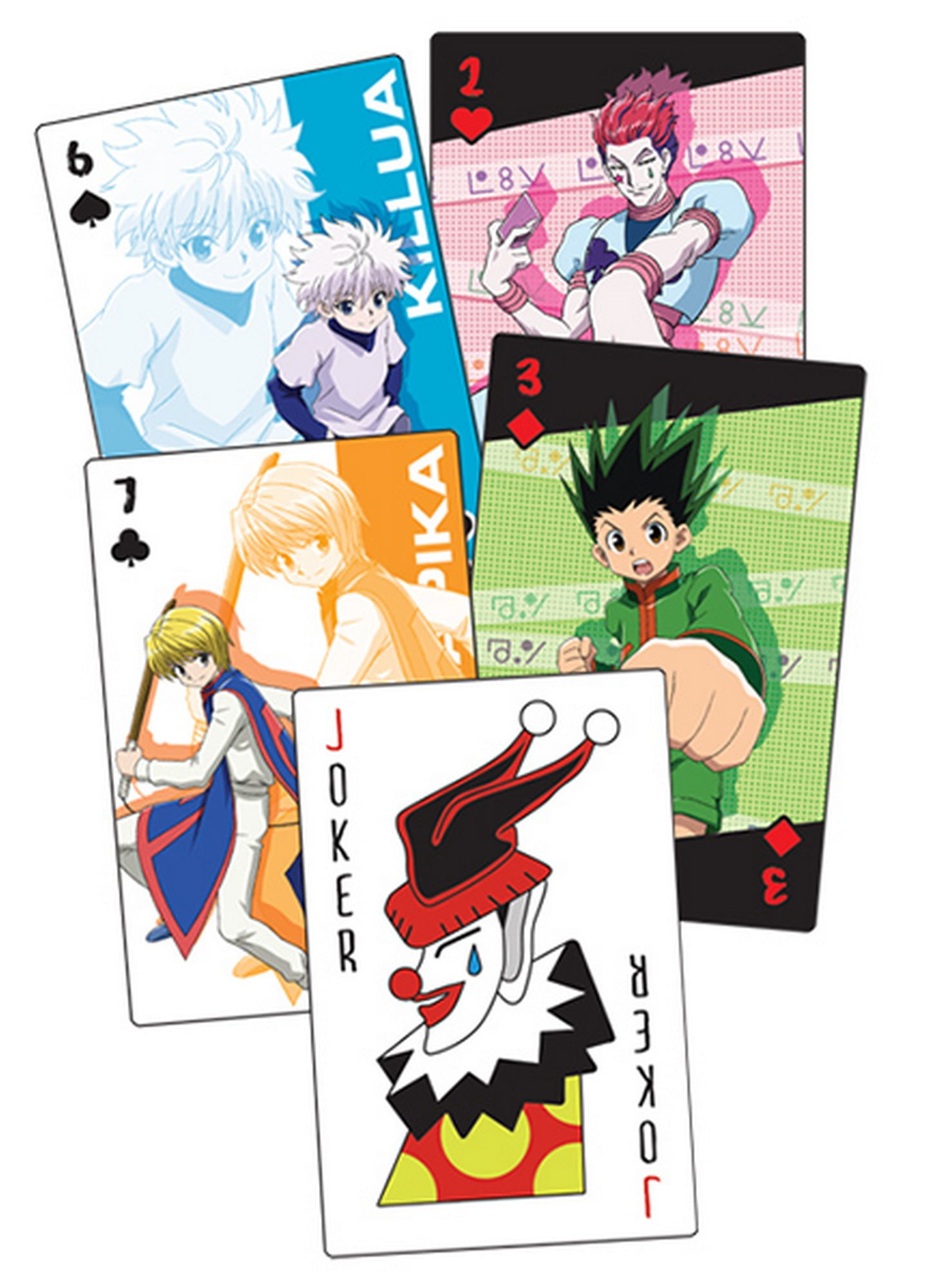 HUNTER×HUNTER ALL STAR PLAYING CARDS Amazon.com: Great Eastern Entertainment Hunter X Hunter