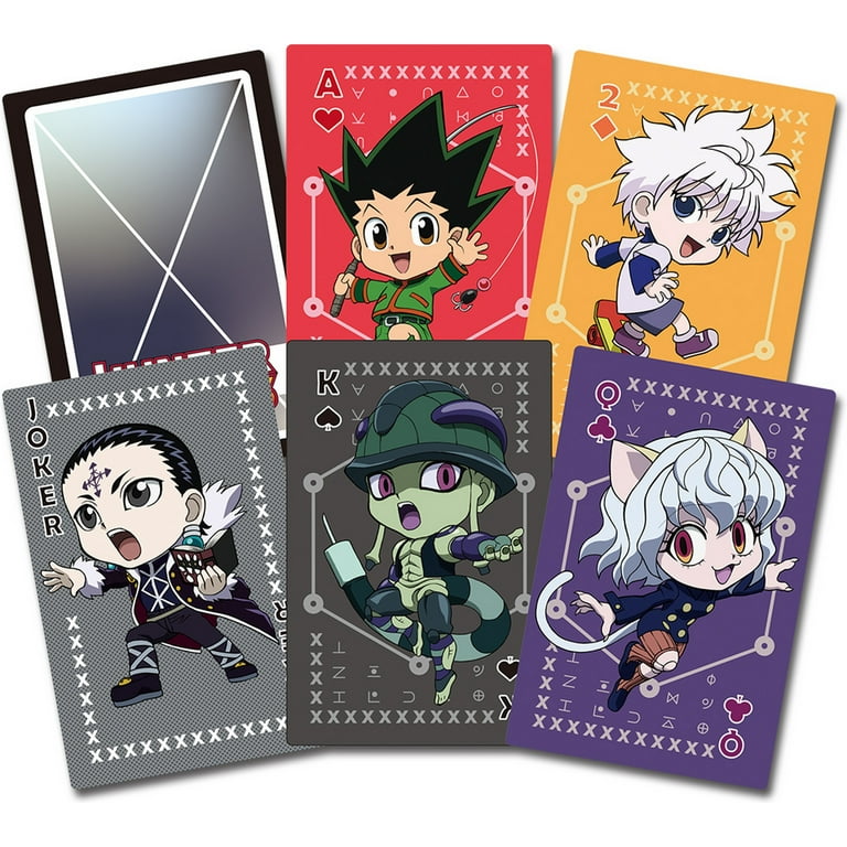 HUNTER×HUNTER ALL STAR PLAYING CARDS Amazon.com: Great Eastern Entertainment Hunter X Hunter
