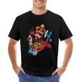 thumbnail image 1 of Playing Card Men’s T-Shirt 100% Cotton Casual Short Sleeve Tops Gift Tee Black XL, 1 of 2