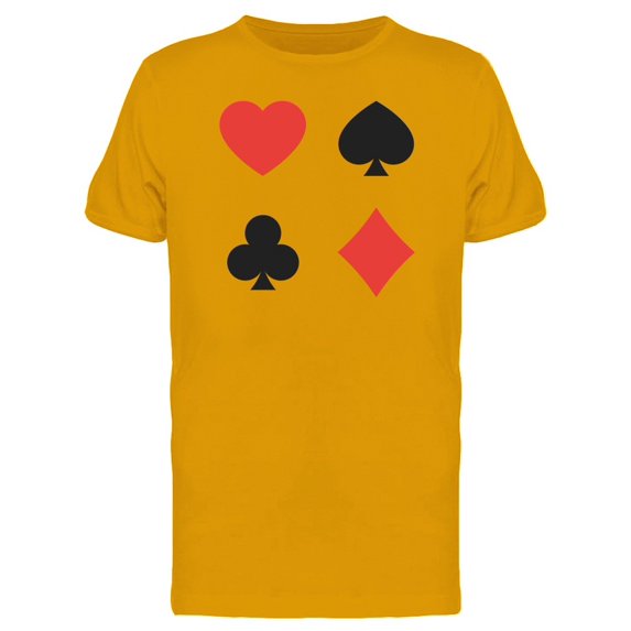 Playing Card Minimal Art Tee Men's -Image by Shutterstock