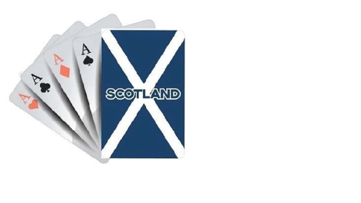 AWN Hill Playing Card Scotland Flag Adult 1 Pack