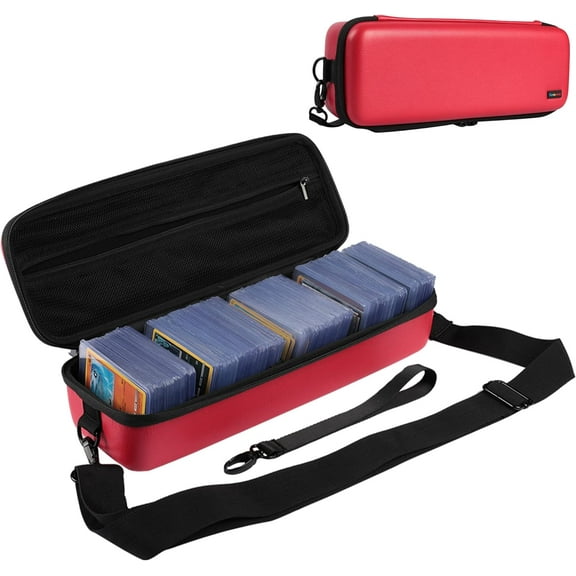 Playing Card Storage Case Game Backpack Card Holder,Collectible Trading Card Storage Bag MTG Deck Box Fits Sports Card and Baseball Cards,Business Travel Case Holds Up to 1000 Cards.