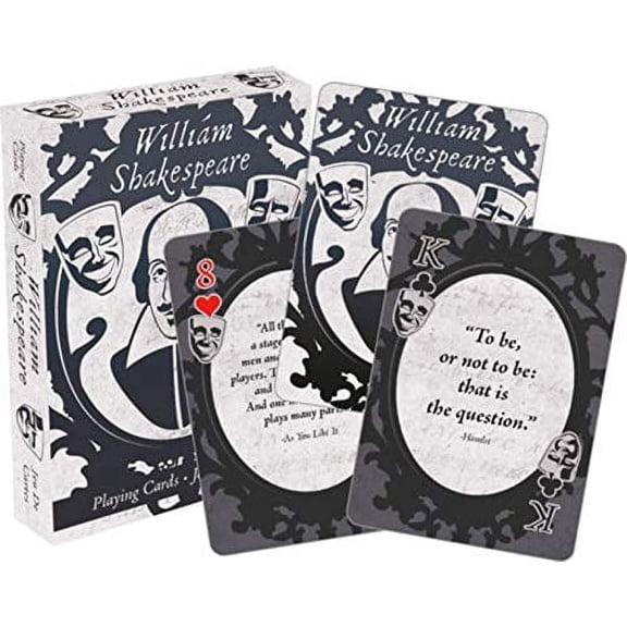 Playing Card - William Shakespeare Quotes New 52582