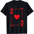 thumbnail image 1 of Playing Cards Costume - Ace Hearts Card - Ace Card T-Shirt, 1 of 3