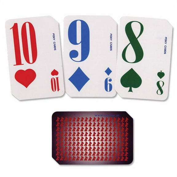 Playing Cards Deck for Foxy Reader Talking Label Reader