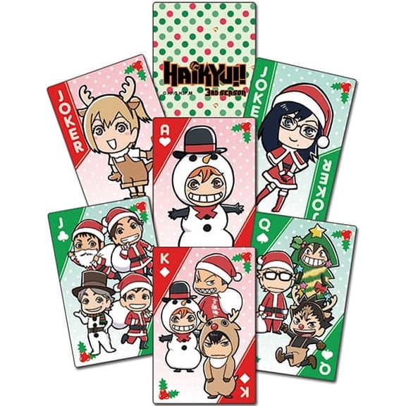 Playing Cards - Haikyu!! - Christmas Sd Group New Licensed ge51690