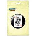 thumbnail image 1 of Playing Cards King of Hearts Refrigerator Button Magnet, 1 of 2