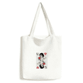 thumbnail image 1 of Playing Cards Q Illustration Pattern Tote Canvas Bag Shopping Satchel Casual Handbag, 1 of 3