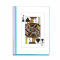 thumbnail image 1 of Playing Cards Spade J Pattern Book Sheet Protectors Portfolio Binder Folder, 1 of 3