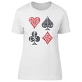 thumbnail image 1 of Playing Cards Symbols Ethnic T-Shirt Men -Image by Shutterstock, Male 3X-Large, 1 of 4