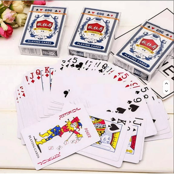 Playing Cards Traditional 54-Card Deck 3-Packs