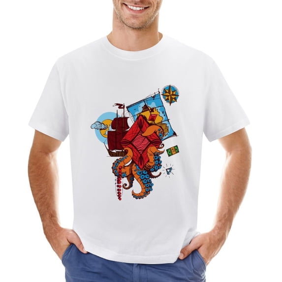 Playing Cards Vector Men’s Graphic T-shirt Vintage Short Sleeve Sport Tee White L