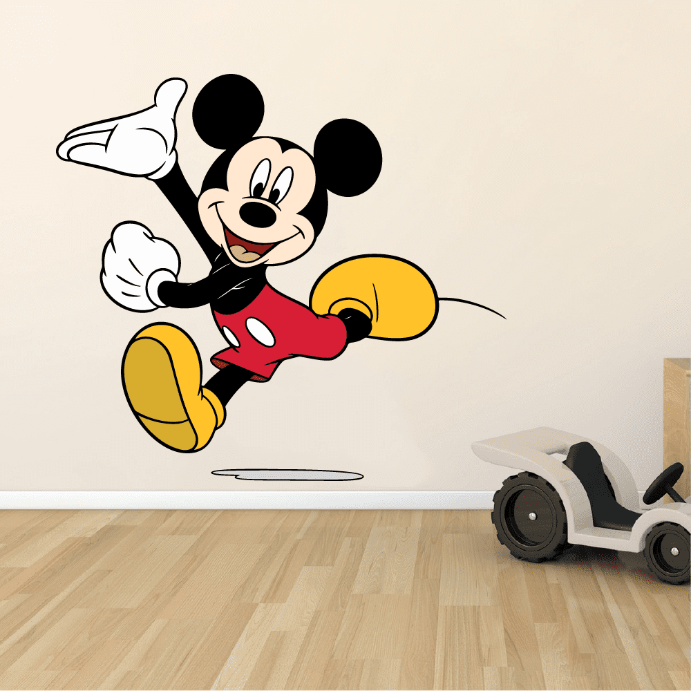 Mickey Mouse Ears Lilo and Stitch Disney Cartoon Wall Sticker Art Decal for  Boys Girls Room Bedroom Kindergarten Nursery House Fun Home Decors Stickers  Wall Art Vinyl Decoration Size (10x8 inch) 