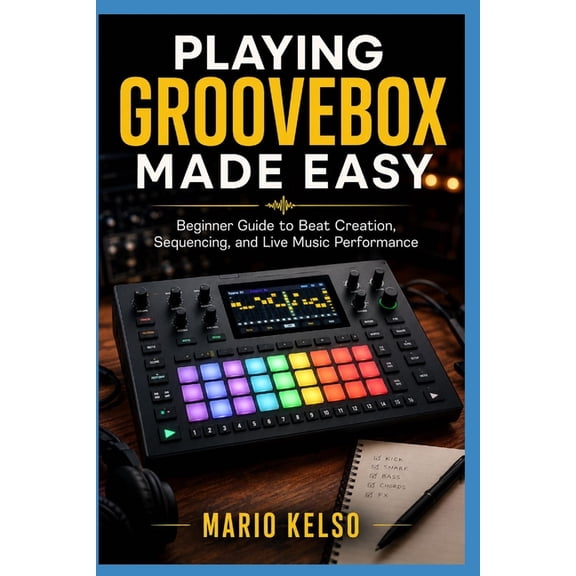 Playing Groovebox Made Easy: Beginner Guide to Beat Creation, Sequencing, and Live Music Performance, (Paperback)