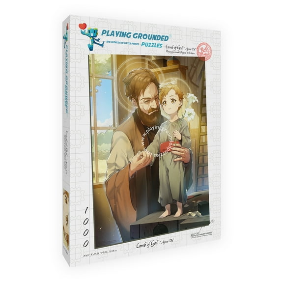 Playing Grounded 1000 Piece Jigsaw Puzzle - Lamb of God