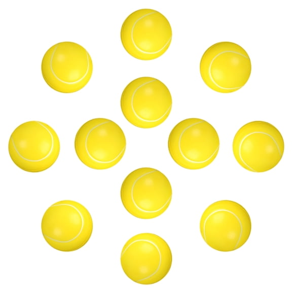 Playing High Bounces Foam Tennis Globe, 12Pcs Set for Children Sports Game