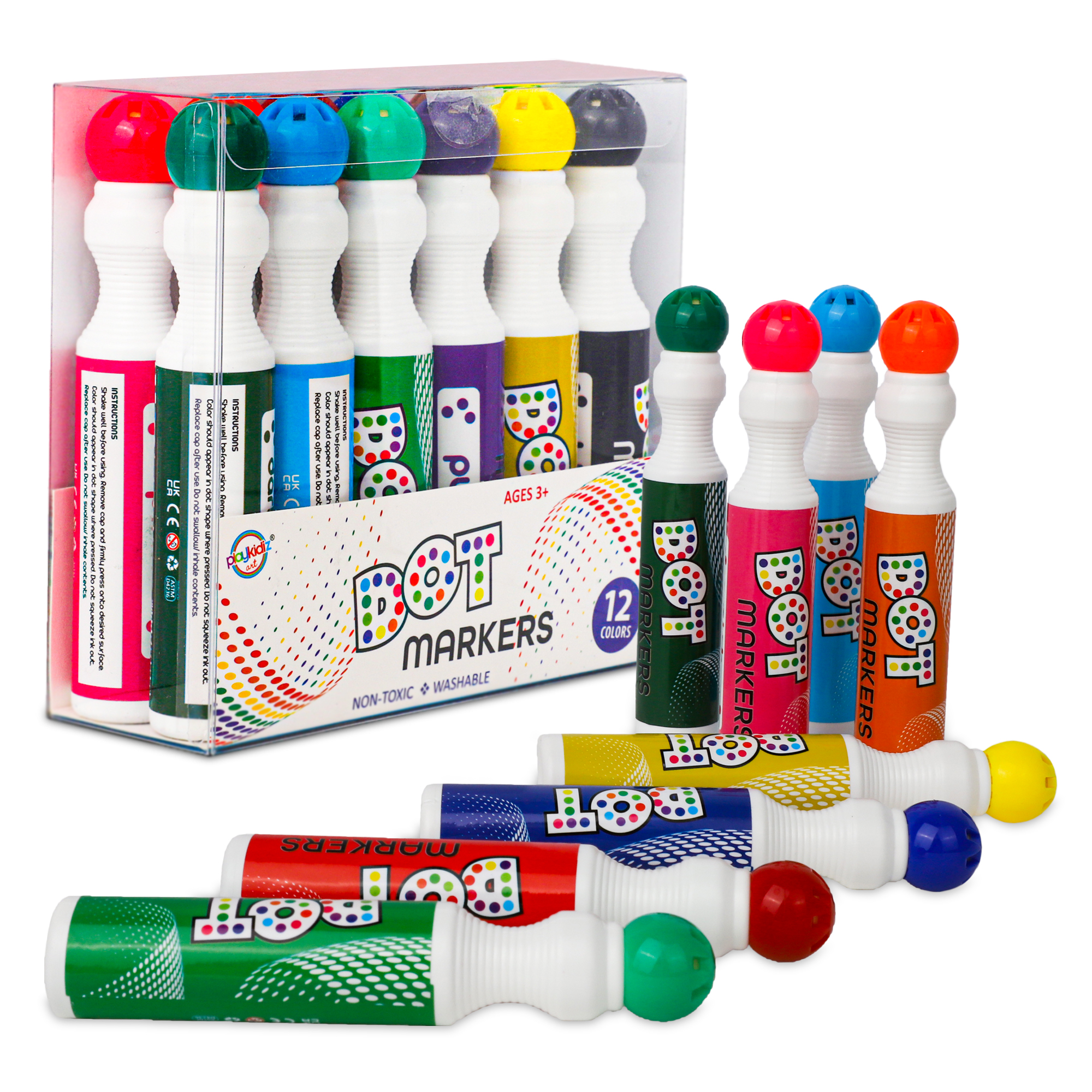 POSCA 8Color Paint Marker Set, PC5M Medium