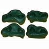 Playkids Rock Holds (Small) for Swing Set Playground Rock Wall - Rock Climbing Pegs Grips for Kids Children